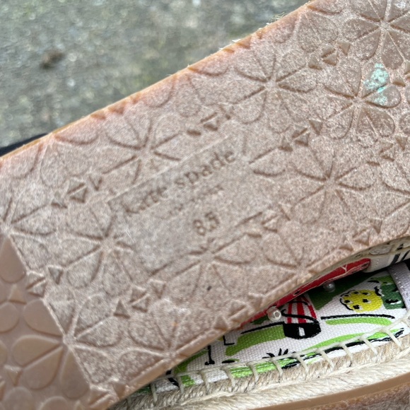 Kate Spade New York Putt Putt Espadrille slip-on Sz 8.5 - Picture 8 of 8